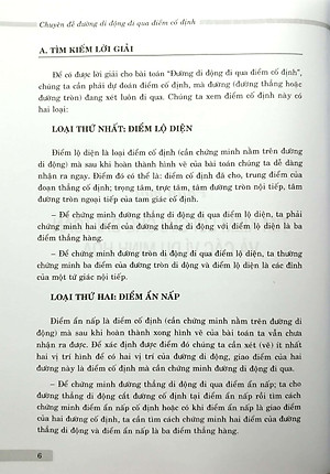 Chuyên Đề Đường Di Động Đi Qua Điểm Cố Định (Sách Bồi Dưỡng Học Sinh Khá, Giỏi Lớp 8 Và Lớp 9)