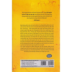 Sách Cội Nguồn - Lịch Sử Vĩ Đại Về Vạn Vật