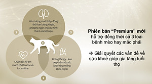 [1.5KG]  - Thức ăn hạt Cat's Eye Premium, phiên bản nâng cấp cho mèo mọi lứa tuổi