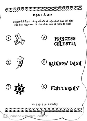 Sách Pony Tô Màu Và Các Trò Chơi - Tập 3