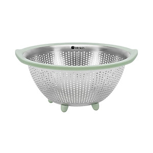 Rổ Inox Cao Cấp Elmich EL-1110 EL-1112 23cm 29cm, Hàng Chính Hãng, Có Chân Đỡ Ráo Nước - JoyMall