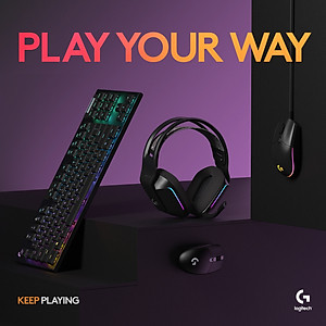 Tai nghe Gaming Logitech G733 LIGHTSPEED Wireless 7.1 RGB - Hàng Chính Hãng