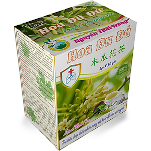 Trà Hoa Đu Đủ- Hỗ Trợ Bệnh Ho Lâu Ngày, Viêm Phổi- Hộp (50 Túi Lọc X 2gr) - Nguyên Thái Trang – Thảo Dược Thiên Nhiên- Tốt Cho Sức Khỏe