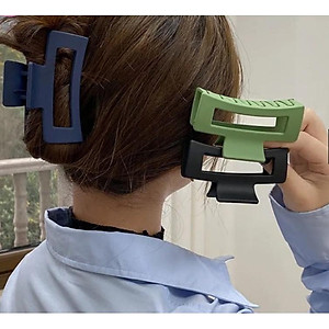 Kẹp Tóc Càng Cua Chữ Nhật Cặp Tóc Phụ Kiện Tóc Cao Cấp ( giao ngẫu nhiên )