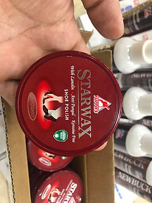 Xi đánh giày dạng sáp Star Wax Shoe, làm mềm, làm bóng, bảo vệ và gìn giữ da (48ml)-Nhập khẩu chính hãng Yuppies