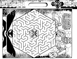 Transformers Bumblebee Turbo Charged Giant Activity Pad