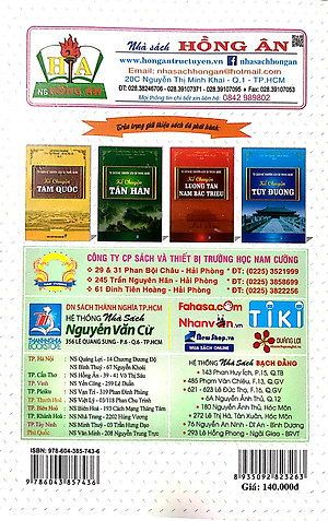 Tủ sách Kể Chuyện Lịch Sử Trung Quốc - kể Chuyện Tần Hán