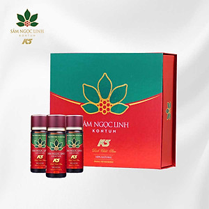 Sâm Ngọc Linh Kon Tum K5 Dịch Chiết Hộp 5 Chai (Chai 50Ml)