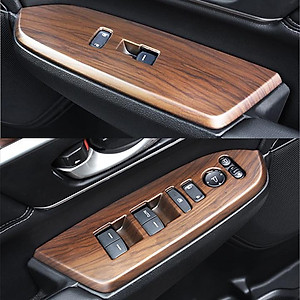 Ốp nội thất vân Gỗ cho Honda CR-V, CRV 2018-2019 Cao cấp