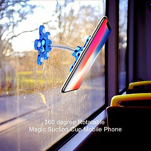 GIÁ ĐỠ ĐIỆN THOẠI 360 ĐỘ HÌNH DÁNG HOA MAI HÍT CHÂN KHÔNG HÀNG NHẬP KHẨU MÀU NGẪU NHIÊN - XUDAPET – DT1