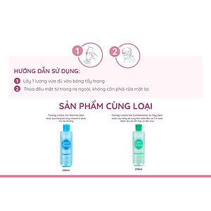 Nước hoa hồng dưỡng ẩm và làm sạch cho da nhạy cảm Evoluderm Lotion Tonique 500ml
