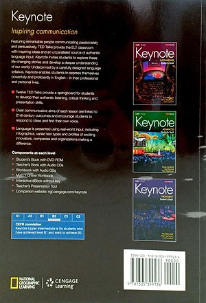Sách Keynote Upper Intermediate with DVD-ROM (Keynote (British English))