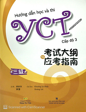 Sách Hướng Dẫn Học Và Thi YCT Cấp Độ 3 (Kèm file MP3)