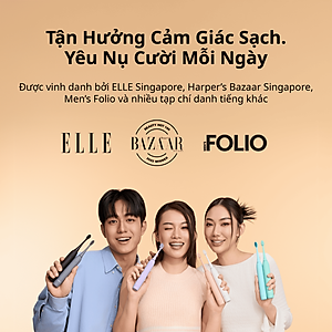 [Chính Hãng] Bàn Chải Đánh Răng Điện Zenyum Sonic MỚI 2.0- Màu Hồng San Hô - Công Nghệ Singapore