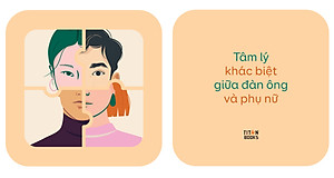 Sách Tâm Lý Khác Biệt Giữa Đàn Ông Và Phụ Nữ