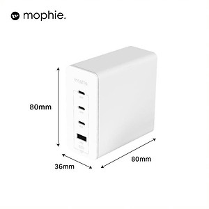 Hub sạc nhanh Mophie Power Delivery 120W GaN - Hàng chính hãng