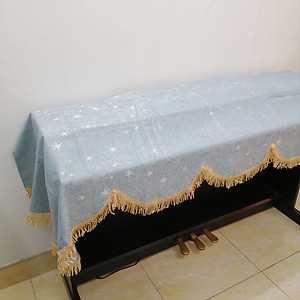 Khăn nhung phủ đàn piano điện cao cấp chống bụi chống xước sang trọng dành cho đàn piano điện