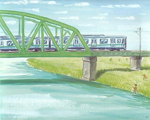 Ehon - Thực Phẩm Tâm Hồn Cho Bé - Tàu Điệntới Rồi (Tái Bản 2021)