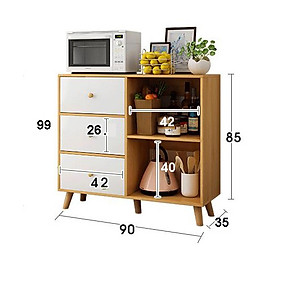 Kệ tủ bếp KB07-1 để nồi cơm điện lò nướng để lò vi sóng đồ nhà bếp loại cao cấp sản xuất tại Việt Nam