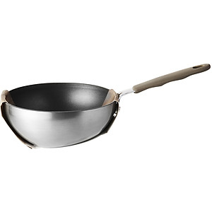Chảo Wok Lock&Lock Handycook LHD1165 Có Tay Cầm 15.5cm - Màu Xám