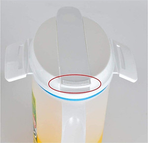 Bình đựng nước nắp khóa  2 chiều  Asvel Cool Square 2L/ 2.7L hàng nội địa Nhật Bản