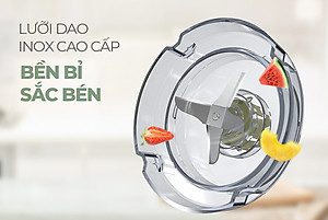 Máy xay sinh tố đa năng SHD5316, Công suất 600W, Bộ 3 cối xay (xay hoa quả - thịt cá - hạt khô), 3 chế độ xay phù hợp nhiều loại thực phẩm-Hàng chính hãng