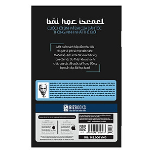 Bài Học Israel - Cuộc Hồi Sinh Vĩ Đại Của Dân Tộc Thông Minh Nhất Thế Giới (Tặng Bookmark PL)