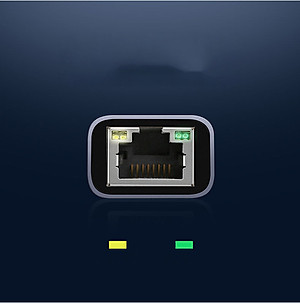 Bộ chuyển đổi USB 3.0 sang mạng LAN 10/100/1000Mbps RJ45 Gigabit Ethernet, mở rộng thêm cổng mạng cho máy tính, laptop... UGREEN CM209 50922 - Hàng Chính Hãng