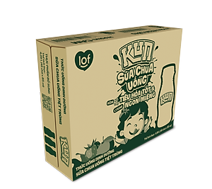 Thùng 48 Chai Sữa Chua Uống Cam KUN 85ml/chai