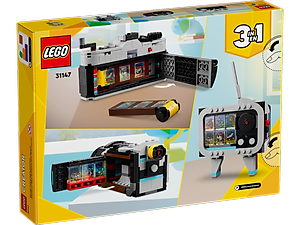 Đồ Chơi Lắp Ráp Máy Ảnh Retro 3 In 1 - Retro Camera - Lego Creator 31147 (261 Mảnh Ghép)