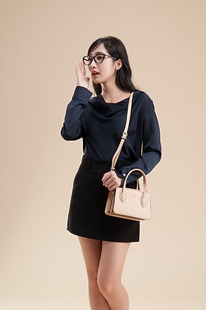 Túi Yuumy ( Thời trang nữ phối quai xách - Túi đeo chéo da Seasand YN238 )