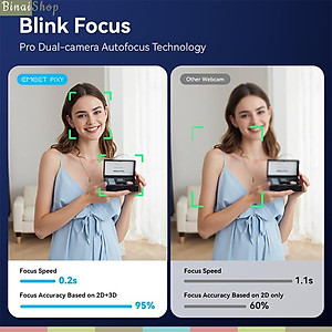 EMEET PIXY - Webcam Kép Theo Dõi AI 4K, Sử Dụng Cảm Biến Sony, 3 Micro Lọc Ồn Dành Cho Dạy Học, Họp Online, Livestream, Tiktok - Hàng Chính Hãng
