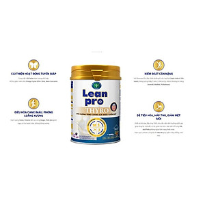 Sữa Lean Pro Thyro Dinh Dưỡng Tăng Cường Sức Khỏe Tuyến Giáp 900g