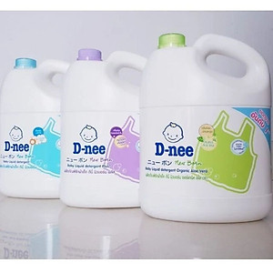 Nước giặt Dnee 3000ml xanh/hồng/trắng - Thái Lan