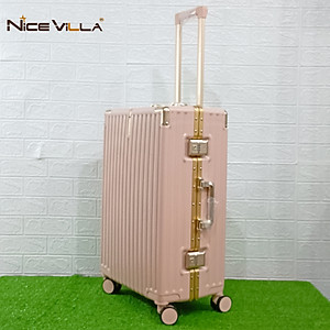 Vali Kéo Khung Nhôm Khóa Sập Mạ Vàng NiceVilla 