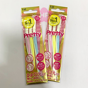 Set 3 Dao Cạo Lông Mặt Kai 00-018