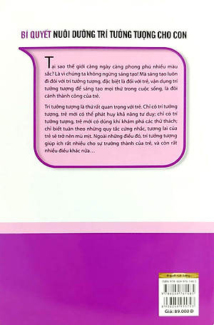Sách Bí Quyết Nuôi Dưỡng Trí Tưởng Tượng Cho Con