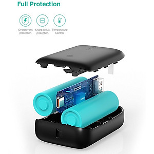 Pin Sạc Dự Phòng AUKEY Basix Mini PB-N83S 10000mAh - Sạc Nhanh Power Delivery 20W và Quick Charge 3.0 18W - Hàng Chính Hãng