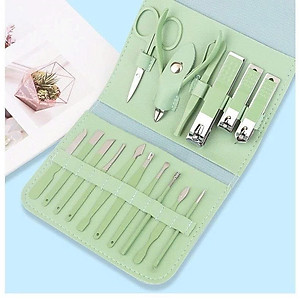 Bộ Dụng Cụ Bấm Móng Tay 16 món - Bộ Cắt, Bấm Dũa Móng Tay  Cao Cấp Có Hộp Đựng Sang Trọng