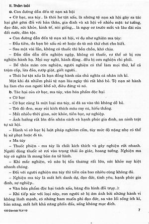 Sách 100 Dàn Bài Chi Tiết Làm Văn Lớp 10