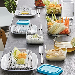 Hộp thủy tinh chữ nhật Frigoverre 1.1L – Kín hơi, cất trữ thực phẩm trong ngăn đông – Bormioli Rocco, Italy