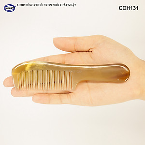 Lược sừng xuất Nhật (Size: S - 14cm) COH131 - Mẫu tiêu chuẩn - Chăm sóc tóc