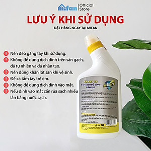 Làm Sạch Tẩy Trắng Đồ Dùng Bằng Sứ SMART TS - Bồn Cầu, Bồn Tắm, Bồn Rửa - Trắng Ngay Sau 5 Phút Không Cần Cọ Rửa - Tặng Kèm Chổi Lông -                      
