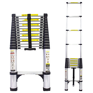 Thang nhôm rút gọn SUMIKA SK440 - Chiều cao tối đa 4.4m, hợp kim nhôm cao cấp