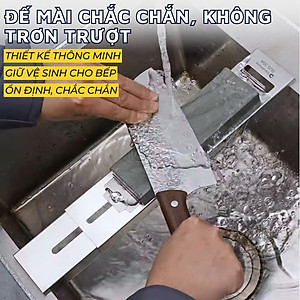 Đế kẹp đá mài dao DandiHome inox 304 gác bếp tiện lợi
