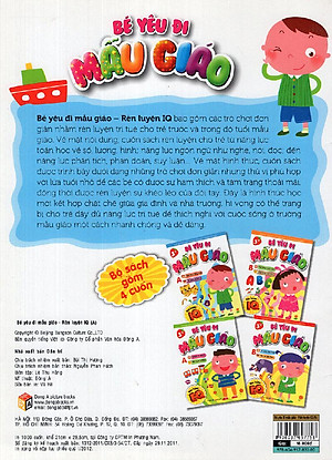 Sách Bé Yêu Đi Mẫu Giáo - Rèn Luyện IQ (A)