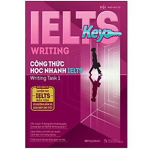 Sách IELTS Key Writing - Công Thức Học Nhanh IELTS Writing Task 1