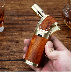 Vỏ Hộp Quẹt Bật Lửa Gas Honest BCH-538 Khò Mỏ Vịt 1 Tia Kèm Đục, Có Nút Chình To/Nhỏ Lửa - Nhiều Màu