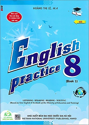 Sách Combo English Practice 8 Book 1+2 - With Answer Key -Anpha #huongbook