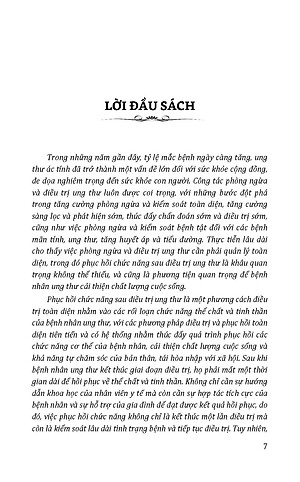 Phương Pháp Đieu Trị Bệnh Ung Thư Và Phục Hồi Sức Khoẻ 
